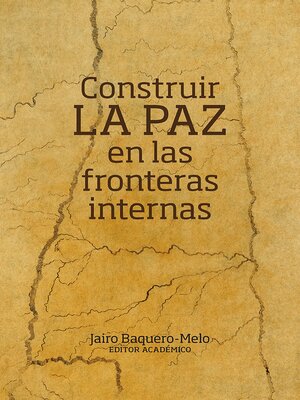cover image of Construir la paz en las fronteras internas